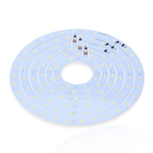 Светодиодная матрица 5730, 48/36/24 led, 220V, 24/18/12W, Ф265/225/187mm, D203, warm white DELCI в Москве от компании ФЕРОСВЕТ  ( FEROSVET)