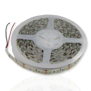 Светодиодная лента LUX class 5050, 120led/m, warm white, 24V, IP65, Р202 DELCI