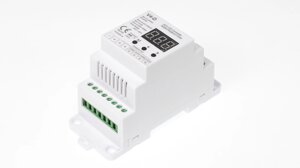 Контроллер V4-D на din-рейку  RGBW, CCT, DIM IC57  (12-24V, 4ch x 5A, 240/480W) DELCI в Москве от компании ФЕРОСВЕТ