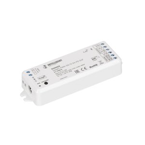 INTELLIGENT ARLIGHT Диммер SMART-PWM-102-72-SH-PD-SUF (12-36V, 2x5A, TUYA BLE, 2.4G) (IARL, IP20 Пластик, 5 лет