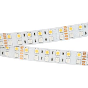 Светодиодная лента RT 2-5000 24V RGB-Day 2x2 (5060, 720 LED, LUX) (Arlight, 32 Вт/м, IP20) 018144(1)