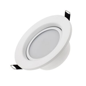 Светодиодный светильник LTD-80WH 9W Day White 120deg (Arlight, IP40 Металл, 3 года) в Москве от компании ФЕРОСВЕТ  ( FEROSVET)