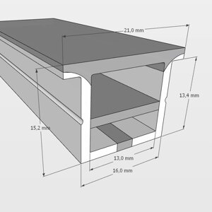 Cиликоновая оболочка встраиваемая T1616 S32 (16*16mm, pcb 10mm) в Москве от компании ФЕРОСВЕТ