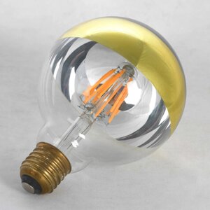 Лампа светодиодная 9.5x14 6W Filament диммируемая