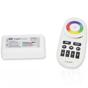 Контроллер с пультом Mi-Light RGBW FUT028 P192 (12-24V, 288-576W) DELCI