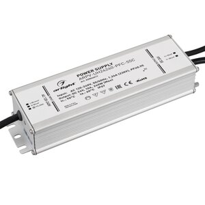 Блок питания ARPV-UH24240-PFC-55C (24V, 10.0A, 240W) (Arlight, IP67 Металл, 5 лет)