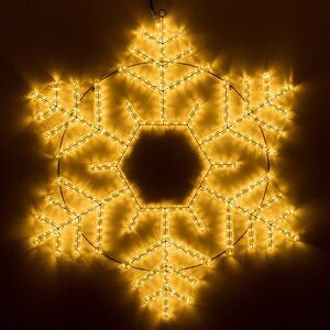 Фигура ARD-SNOWFLAKE-M10-1000x900-504LED Warm (230V, 31W) (Ardecoled, IP65) в Москве от компании ФЕРОСВЕТ