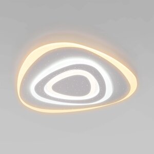 Потолочный светодиодный светильник с регулировкой яркости и цветовой температуры 90115/6 белый в Москве от компании ФЕРОСВЕТ