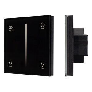 Панель SMART-P36-DIM-IN Black (230V, 1.2A, TRIAC, Sens, 2.4G) (Arlight, IP20 Пластик, 5 лет) в Москве от компании ФЕРОСВЕТ