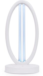 Бактерицидная ультрафиолетовая настольная лампа, UL360, 36W , белый 140*198*415 мм