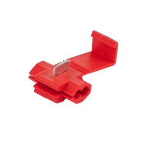 LD502-15 Зажим прокалывающий ответвительный ЗПО-1 - 1,5 мм2, красный (DIY упаковка 10 шт)