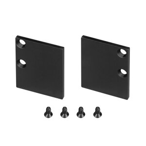 Комплект заглушек WALL-2228 BLACK (Arlight, Металл) 050651 в Москве от компании ФЕРОСВЕТ  ( FEROSVET)