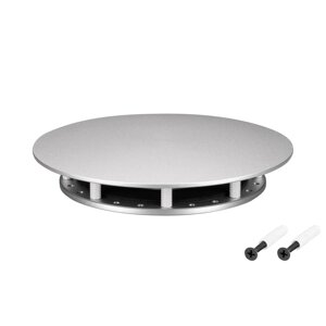 Крепление MOONLIGHT-BASE-ROUND-D18-M Silver (Arlight, Металл) 046087 в Москве от компании ФЕРОСВЕТ  ( FEROSVET)