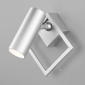 Настенный светодиодный светильник в стиле минимализм 20091/1 LED серебро