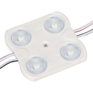Модуль герметичный CRAFT-2835-4-12V Warm 170deg (45x43mm, 1.6W, IP67) (Arlight, Закрытый)