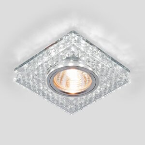 Точечный светодиодный светильник 8391 MR16 CL/SL прозрачный/серебро в Москве от компании ФЕРОСВЕТ