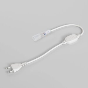 Сетевой шнур для круглого светодиодного гибкого неона 220V 2835 SSH- 6 в Москве от компании ФЕРОСВЕТ  ( FEROSVET)