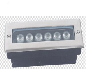 Светильник встраиваемый 200*80 8W 12/24V IP67 на светодиодах OSRAM в Москве от компании ФЕРОСВЕТ  ( FEROSVET)