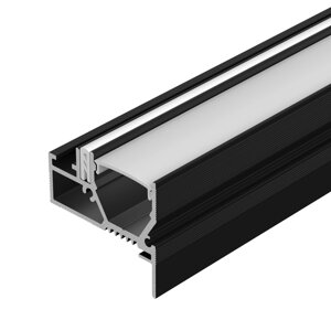 Профиль STRETCH-20-WALL-D-SIDE-2000 BLACK (Arlight, Алюминий) 042947 в Москве от компании ФЕРОСВЕТ  ( FEROSVET)