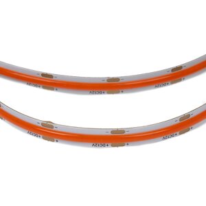 Светодиодная лента COB, 320 chip/m, pink, 12V, 10W/m, P8, IP20, A242 DELCI