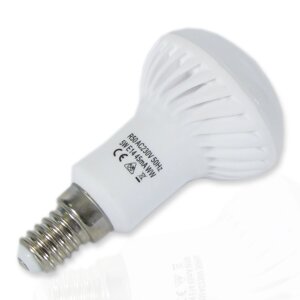 Светодиодная лампа Е14-50мм sphere (5W, 220V, Warm White) DELCI