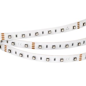 Светодиодная лента MINI-60-24V RGB 10mm (3535, 5m, LUX) (Arlight, 14.4 Вт/м, IP20) 022718