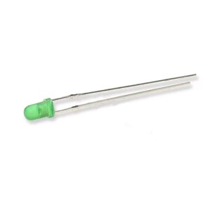 Светодиод ICL-3mm LE66 (green, 2000-3000 mcd, diffuse) DELCI