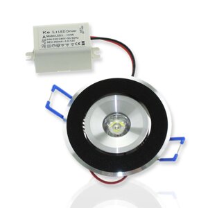 Светодиодный светильник точечный RB 90Lm (1W, White) DELCI