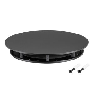 Крепление MOONLIGHT-BASE-ROUND-D18-L Black (Arlight, Металл) 046062 в Москве от компании ФЕРОСВЕТ  ( FEROSVET)