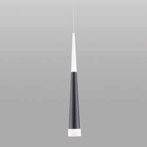 Подвесной светодиодный светильник черный матовый DLR038 7+1W 4200K черный матовый