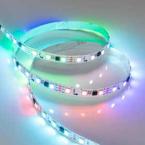 Светодиодная лента SPI-B60-10mm 12V RGB-PX3 (14.4 W/m, IP20, 5060, 5m) (Arlight, Открытый, IP20) в Москве от компании ФЕРОСВЕТ  ( FEROSVET)