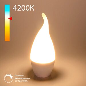 Светодиодная диммируемая лампа Dimmable 7W 4200K E14 (CW35) BLE1450 в Москве от компании ФЕРОСВЕТ  ( FEROSVET)