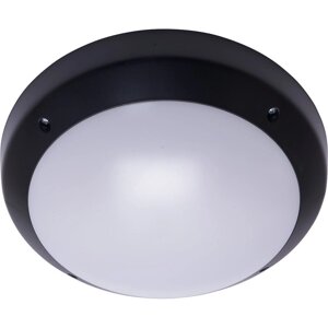 Светильник накладной пылевлагозащищённый НБУ 05-60-013 E27 60W, 220V, IP64, черный, 313*313*95