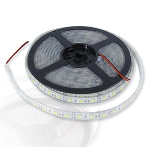 Светодиодная лента Standart PRO class, 5050, 60led/m, Warm White, 12V, IP68 DELCI