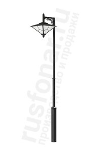 Парковый фонарь с кронштейном Exbury 541-31/b-50