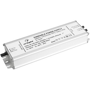 Блок питания ARPV-UH24240-PFC-DALI-PH (24V, 10.0A, 240W) (Arlight, IP67 Металл, 7 лет) в Москве от компании ФЕРОСВЕТ