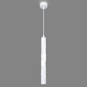 Подвесной светодиодный светильник в стиле минимализм DLR037 12W 4200K белый матовый