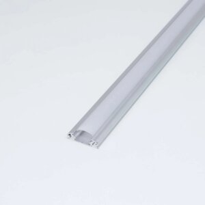 Алюминиевый профиль для кухонных светильников 630 (2500х7,5х25мм с рассеивателем) DELCI