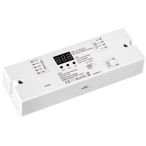 Декодер DMX SR-2102AC (230V, 2x1.2A) (Arlight, IP20 Пластик, 3 года) в Москве от компании ФЕРОСВЕТ