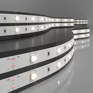 Светодиодная лента 12 В 7,2 Вт/м 30 Led/м 5050 IP20, дневной белый 4200К, 5 м Лента светодиодная 12V 7,2W 30Led 5050 в Москве от компании ФЕРОСВЕТ  ( FEROSVET)