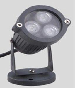 Светодиодный прожектор D70 3W 220V IP65 на светодиодах OSRAM RGB