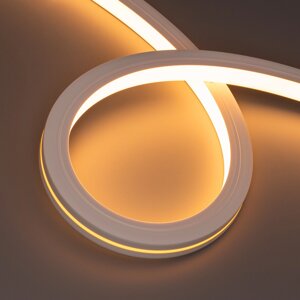 Светодиодная лента герметичная MOONLIGHT-TOP-X280-20x20mm 24V Warm2300 (10 W/m, IP67, 15m, wire x1) (Arlight, В