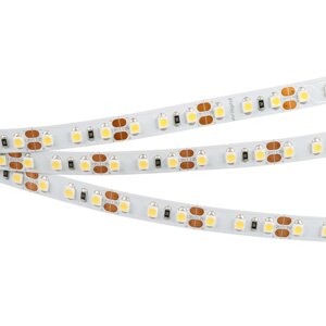 Светодиодная лента RT 2-5000 12V White5500 2x (3528, 600 LED, LUX) (Arlight, 9.6 Вт/м, IP20)