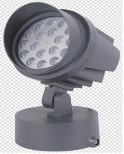 Светодиодный светильник архитектурной серии 18W 220V IP65 на светодиодах OSRAM c козырьком RGB в Москве от компании ФЕРОСВЕТ