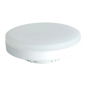 Лампа светодиодная SAFFIT SBGX5312 , GX53 (таблетка), 12W 230V GX53 2700К рассеиватель матовый, 970Lm, 120°, 26*74мм
