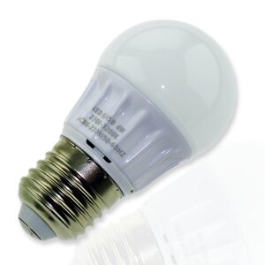 Светодиодная лампа Е14-45мм bulb (4W, 220V, White) DELCI