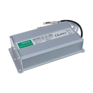 Блок питания D200-12 (12V, 200W, 16.5A, IP67) DELCI