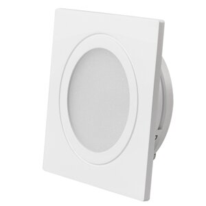 Светодиодный светильник LTM-S60x60WH-Frost 3W White 110deg (Arlight, IP40 Металл, 3 года) в Москве от компании ФЕРОСВЕТ