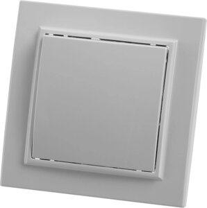 Выключатель 1-клавишный, серия Эрна, PSW10-9003-01, белый