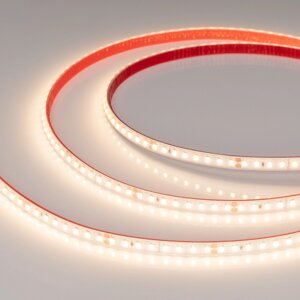Светодиодная лента герметичная RTW-PR-A128-10mm 24V Warm3000 (9.6 W/m, IP66, 2835, 5m) (Arlight, высок. эфф. 150 лм/Вт)